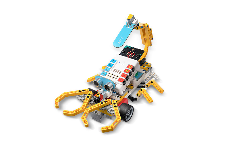 Nezha Inventors Kit V2 — scorpion robot build